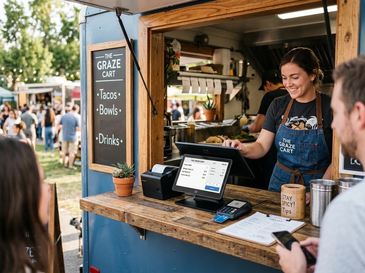Food Trucks running POS Pakistan