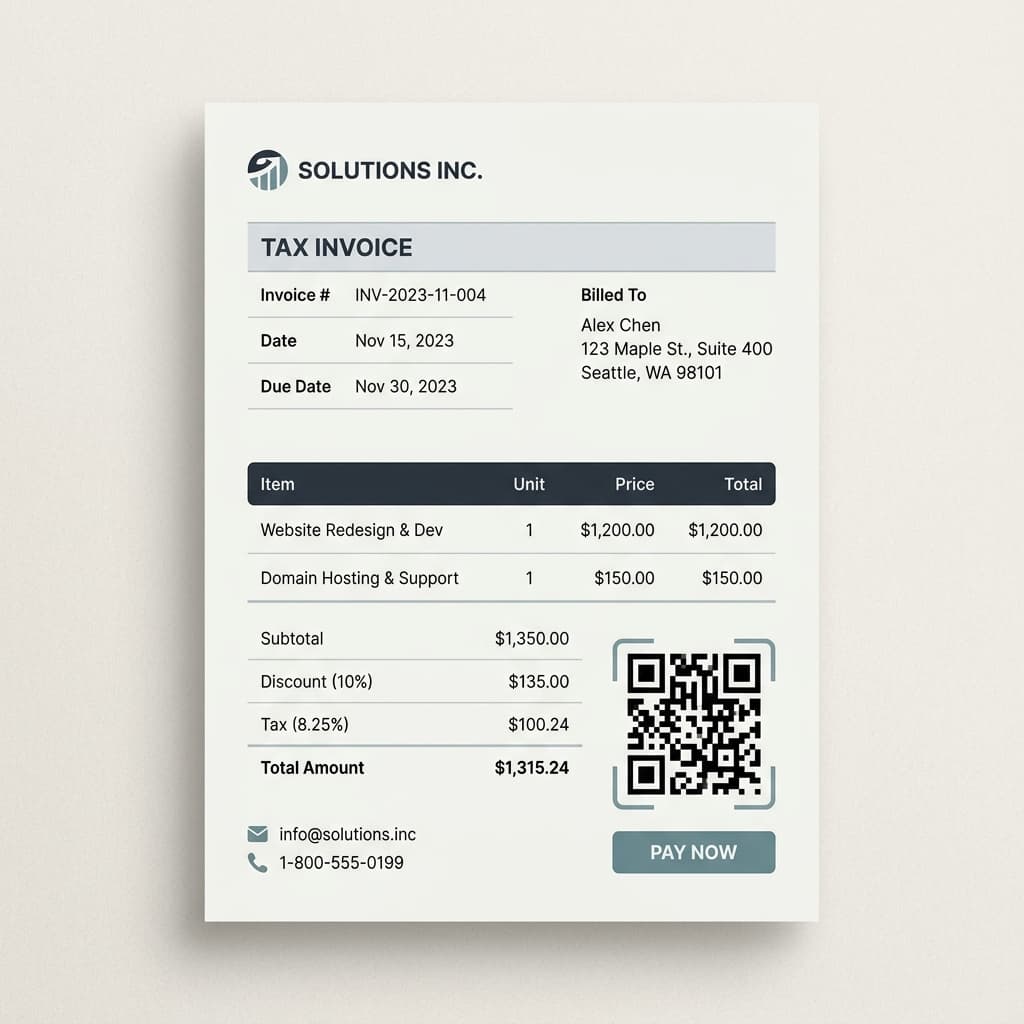 invoicing module